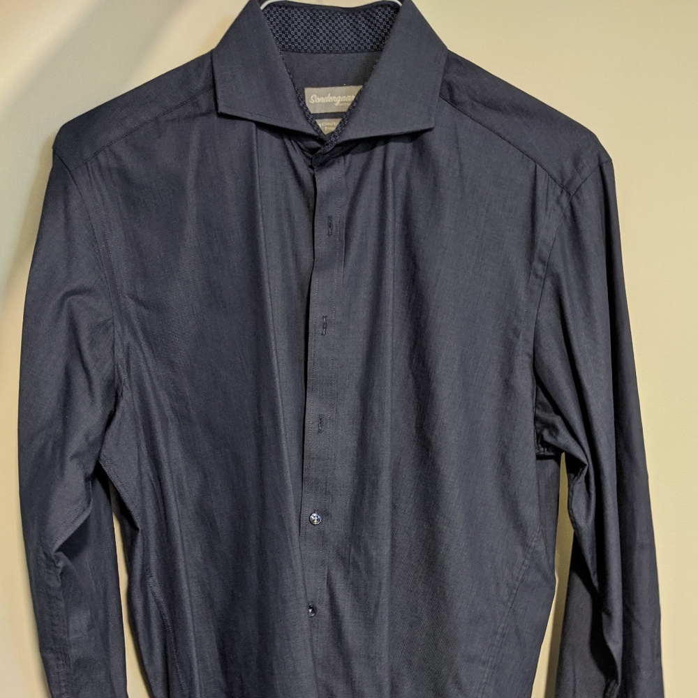 Sondergaard blue button down